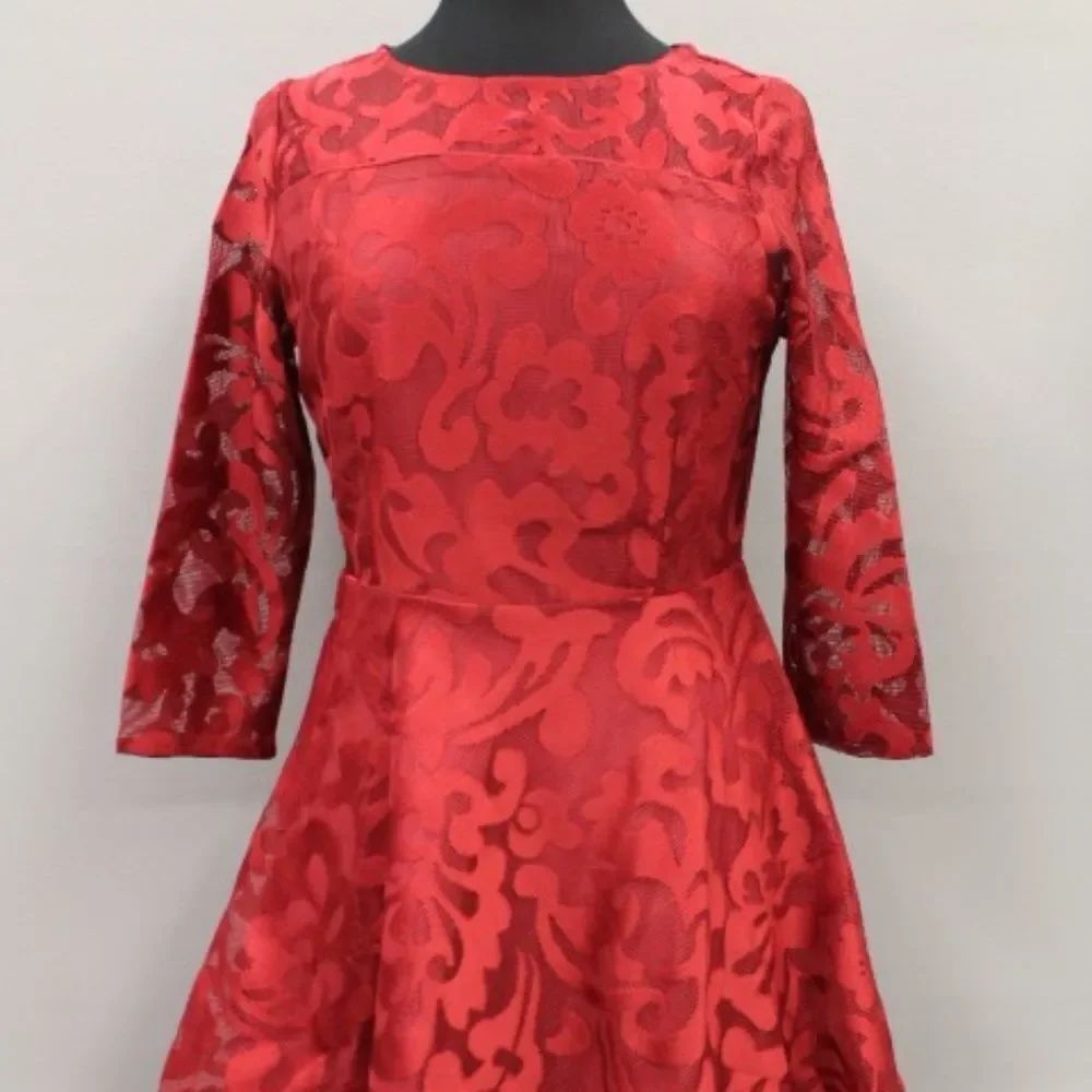 NWT Yi nian qing Cheng Red Dress